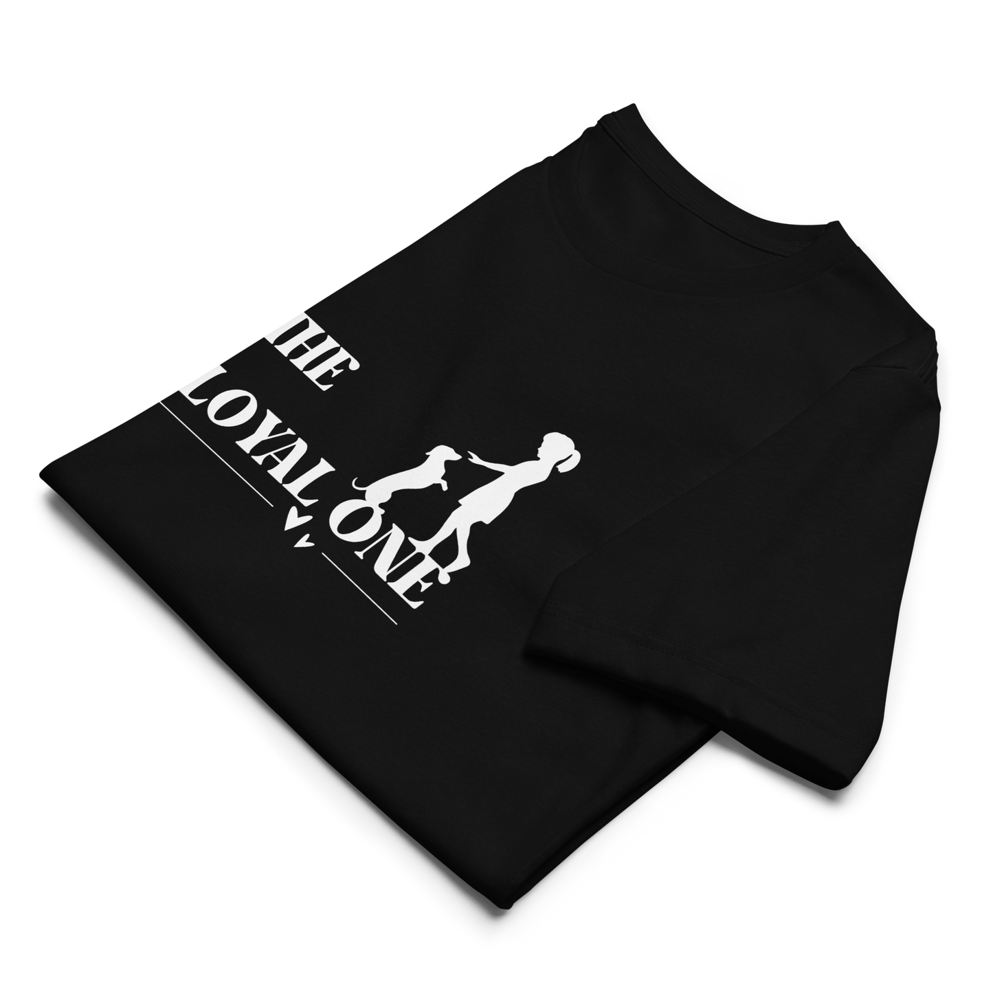 Premium Dog Lover | Cute Girl's Black T-Shirts | Shirtog Store