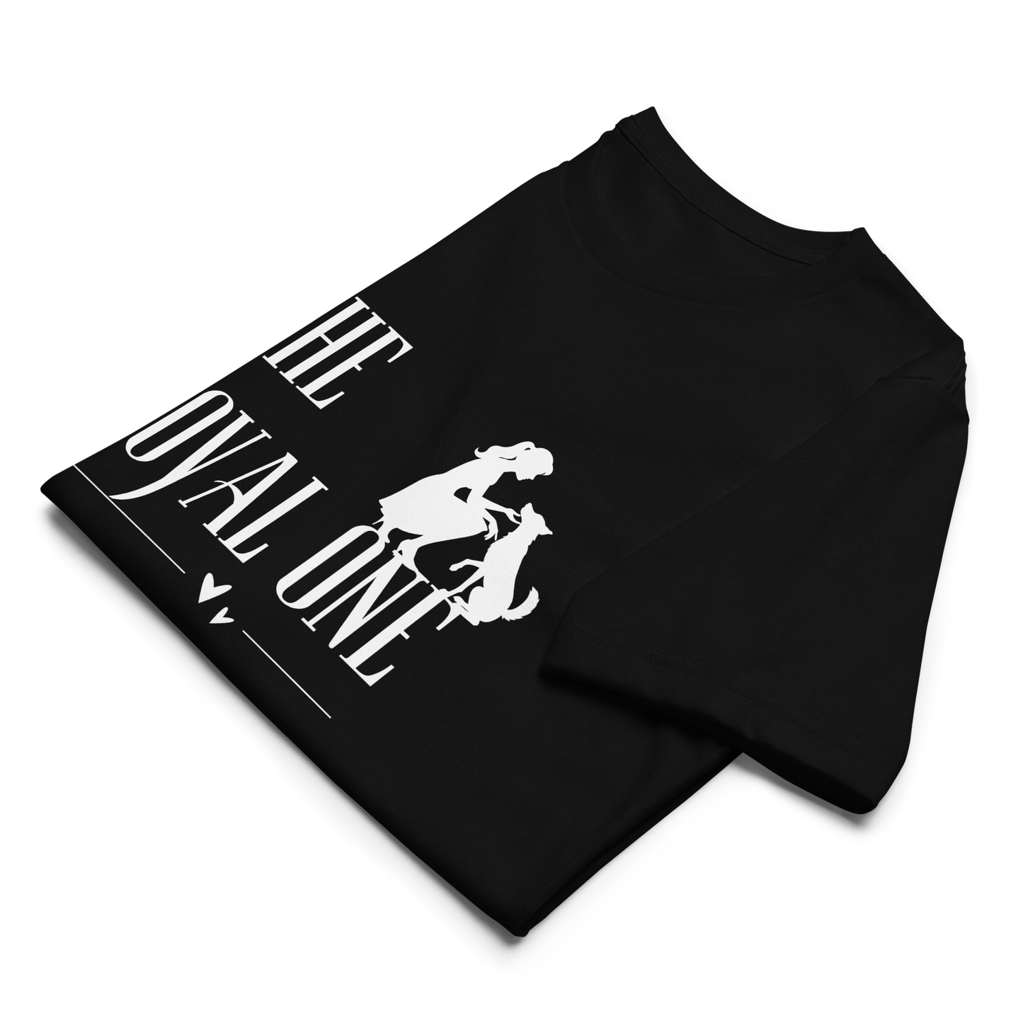 Premium Dog Lover | Girl's Black T-Shirts | Shirtog.in