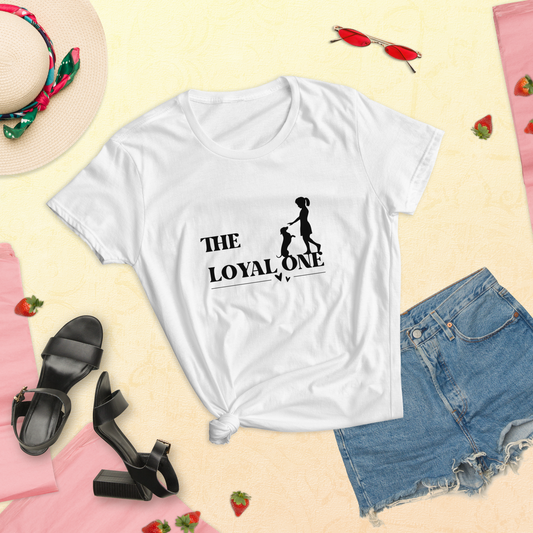 Premium Dog Lover | Cute Girl's White T-Shirts | Shirtog Store