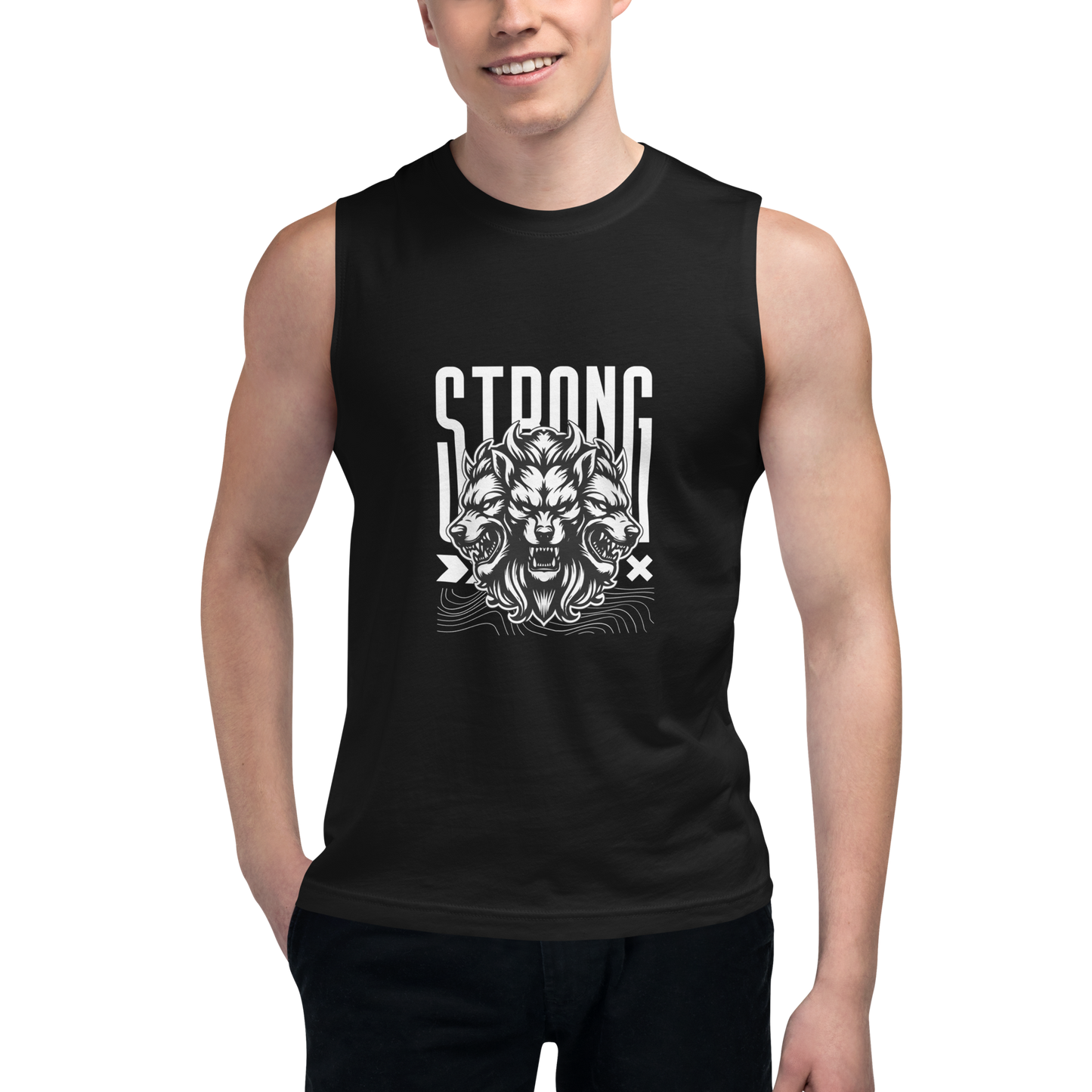 Unisex muscle shirt-Gym lovers