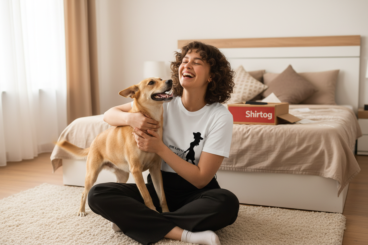 Premium Dog Lover T-Shirts | Girl's Attitute