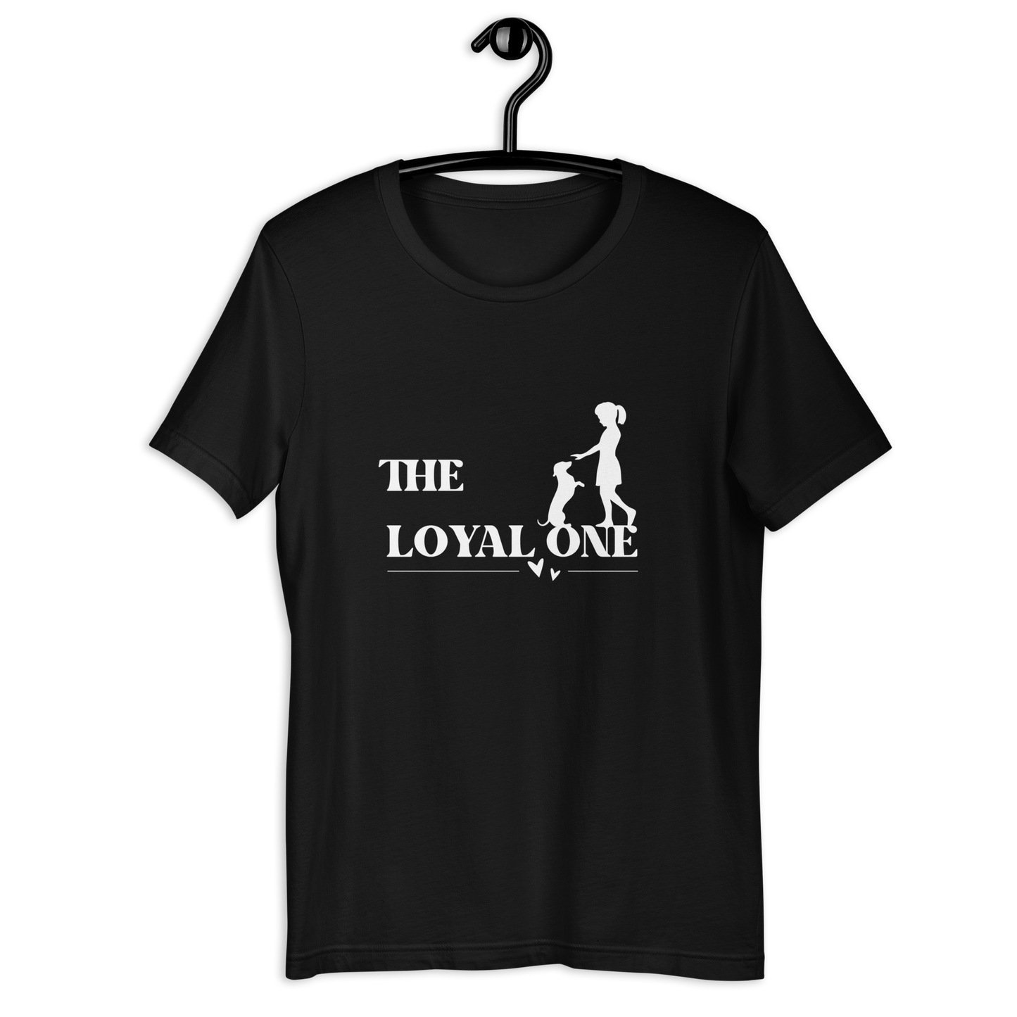 Premium Dog Lover | Cute Girl's Black T-Shirts | Shirtog Store