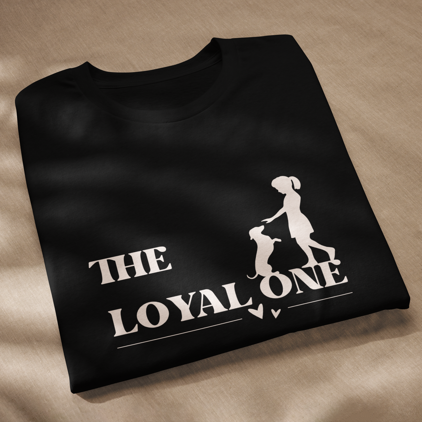 Premium Dog Lover | Cute Girl's Black T-Shirts | Shirtog Store