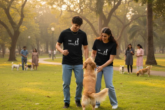 Premium Dog Lover | Cute Girl's Black T-Shirts | Shirtog Store